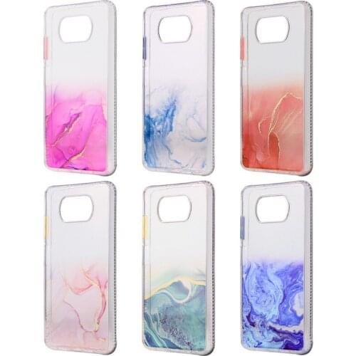 Marble case For POCO X3 NFC Case soft tpu Protect camera Cover For Xiaomi Redmi 9 9A 9C Redmi note 9 Pro Note 9 9S