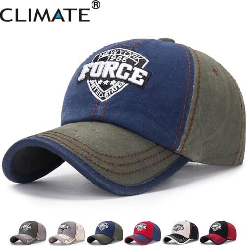 CLIMATE Men FORCE New York Cap New York 1985 AIRFORCE FORCE Baseball Cap Contrast Men Cool Army Hat Cap Men Hat Baseball Caps