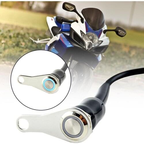 Stainless Steel Motorcycle Handlebar Headlight Spotlight Fog Light On-Off Switch