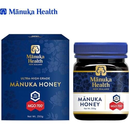 New Zealand Manuka Health Ultra High Grade Bee Honey MGO700+ UMF18+ Helicobacter Pylori Stomach Respiratory Wellness Supplement