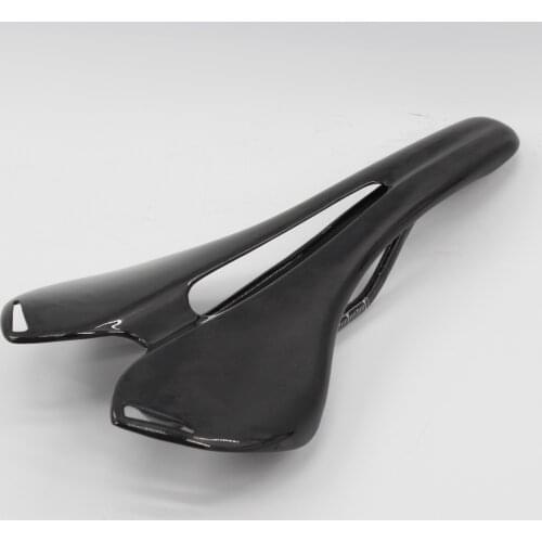 New OEM Mountain bike 3K UD full carbon fibre saddle Road carbon bicycle saddle MTB hollow out Super light carbon seat Free ship