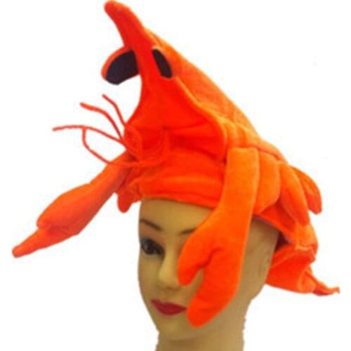 New Animals Shark lobster octopus Plush Knitting Cotton Hats Fish Nemo Cosplay Warm Hat Halloween Party Kids Adult Caps Beanies