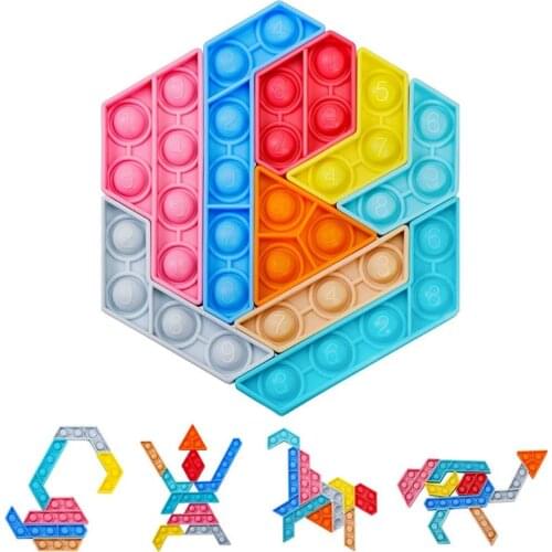 Push Bubble Sensory Toys Jigsaw Puzzle Bubble ToysDecompression Toys for Kids Adults Christmas, Thanksgiving and birthdays