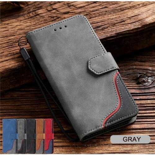 Luxury Contrast Color Leather Flip Case For vivo Y72 5G 6.58 inch Etui on For vivo V12 V2066 Protection Phone Cases Wallet Cover