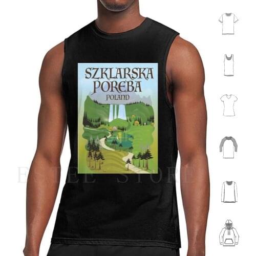 Szklarska Poreba Poland Tank Tops Vest Szklarska Poreba Poland Travel Poland Travel Landscape Waterfall Polish Poland