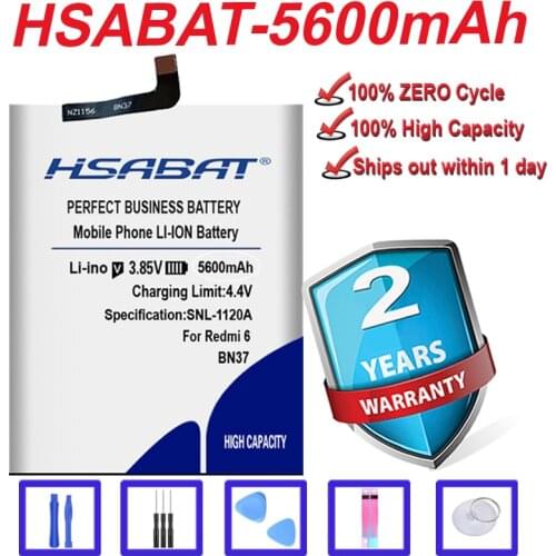 Top Brand 100% New 4550mAh for Xiaomi Mi Redmi6 Redmi 6 Redmi6A Redmi 6A Redrice 6 BN37 Battery in stock