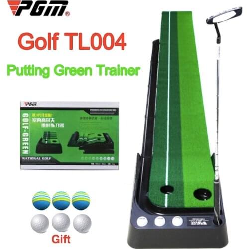PGM Golf Training Aids Putter Trainer Practice Set Putting Green+Putter+Balls TL004