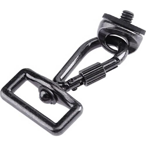 SLR DSLR Camera 1/4" Screw Connecting Adapter +1/4"Connecting Hook For Shoulder Sling Neck Strap Belt Camera Bag Case