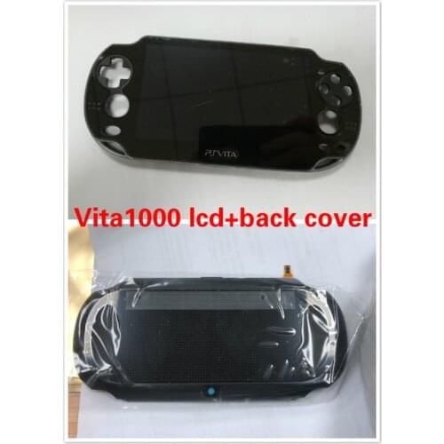 1 Set New OLED LCD Screen Display + Back Cover for PSVita PS Vita PSV 1000 PCH 1001 1004 1104 1XXX Console
