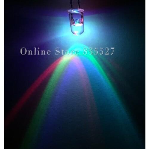 50PCS/LOT 5MM Round Colorful LED light-emitting diode slow flash