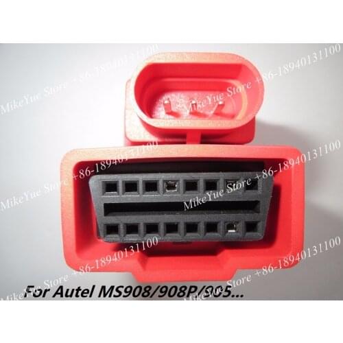 For Autel For FIAT -3 Pins MaxiSys Pro MS906 MS906BT MS906TS MS908S Pro Mini MaxiCOM MK908P OBD I Adapters DLC Connector