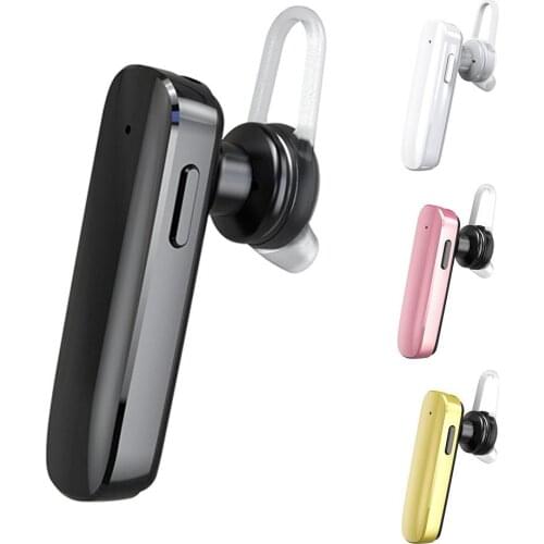 BMH-55 1Pc Bluetooth Wireless Stereo Single Ear Earhook Earphone with Microphone