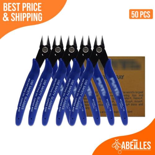 50 PCS/LOT Wire Cutter Side Cutter Plier Plato 170 Diagonal Pliers Hand Tool