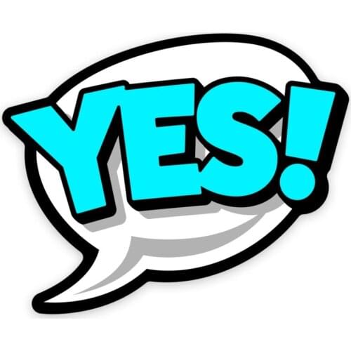 YES! Comic Effect Sticker Plane Extreme