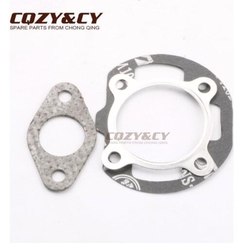70cc 50cc cylinder head Gasket Set for ITALJET Pista 50 Scoop 50 Yankee 50 BWS 50