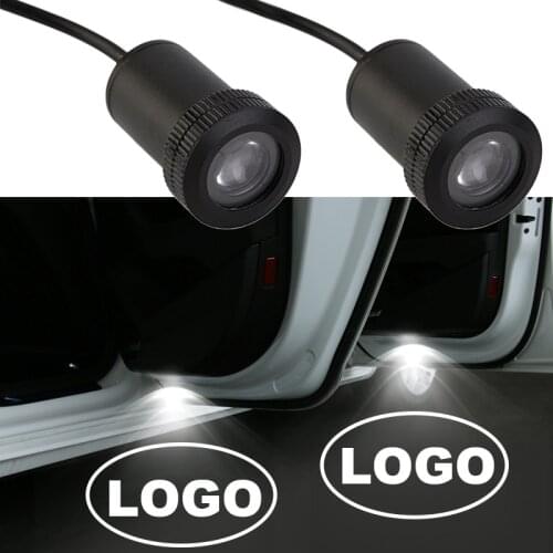Laser Projector Car Door Logo Badge Light For Honda Civic Odyssey CRV Fit Accord HRV Crider INSPIRE Vezel Pilot XRV Car Styling