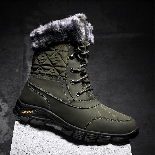 LTSUYO Mens Winter Boots