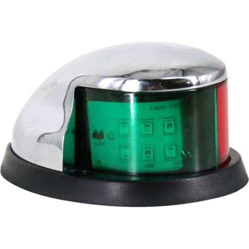 Marine LED Yacht Boat Navigation Light Sailing Signal Light Deck Mount 3W