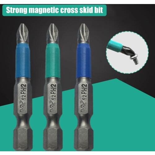 Random Color Ph2 Hexagonal Bit Turning Head Angle Screwdriver Durable Screw Driver Screwdriver Hex Shank Drywall Right