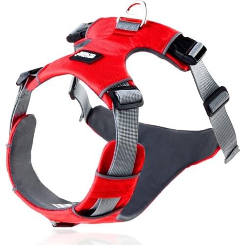 Reflective Pet Dog Harness Accessories Pet Dog Training Collar Vest for Big Small Dogs Adjustable Outdoor Harness Pitbull