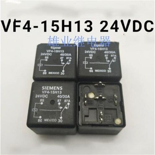 24V relay VF4-15H13 VF415H13 VF4 15H13 24VDC 40A 5PIN