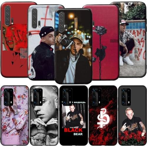 GX40 Blackbear Silicone Case for Honor 6A 7A 3GB 7C 7X 8 8A 8X 8C 9 10 Lite View 20S 9A 10X Max Pro