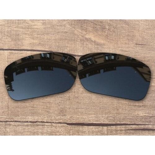 Vonxyz Stealth Black Polarized Replacement Lenses for-Oakley Turbine Frame