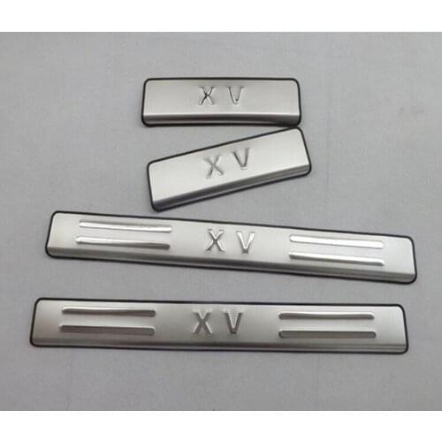 High quality Stainless steel Scuff Plate/Door Sill Door Sill For Subaru XV 2012-2017 Car styling