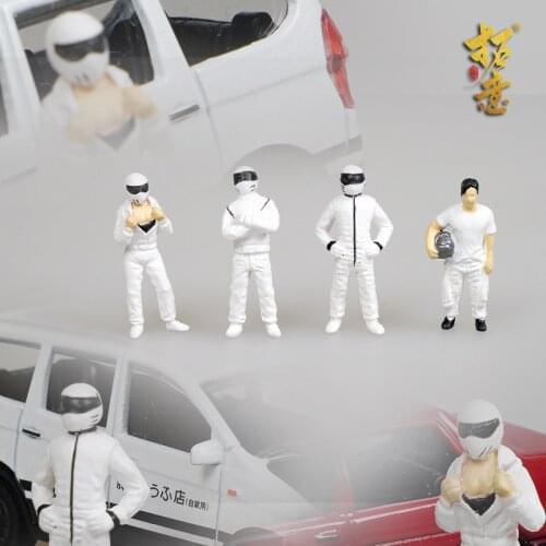 Resin Figure Test Drivers Set 1:64