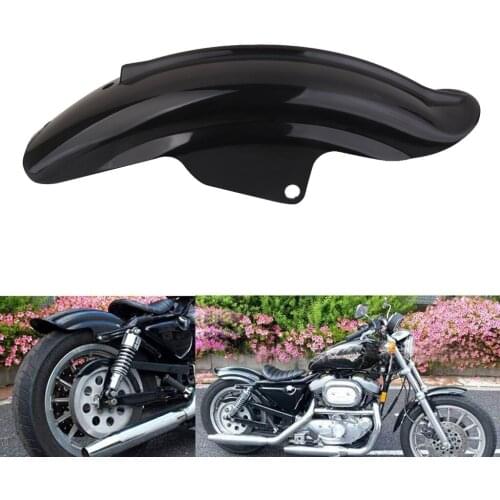 Rear Mudguard Fender Fits For Sportster Bobber Cafe Racer Black Motorcycle Mudguard Fenders