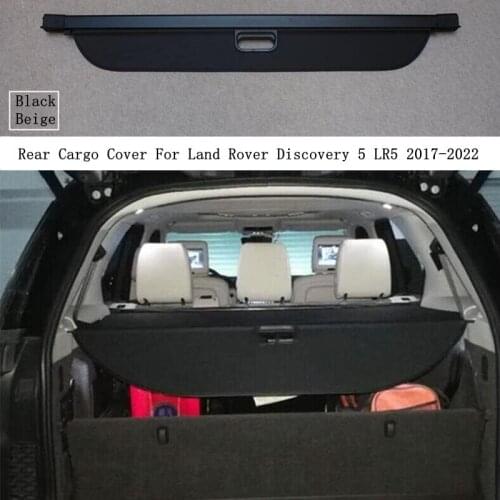 Rear Cargo Cover For Land Rover Discovery 5 LR5 2017-2022 Privacy Trunk Screen Security Shield Shade Auto Accessories