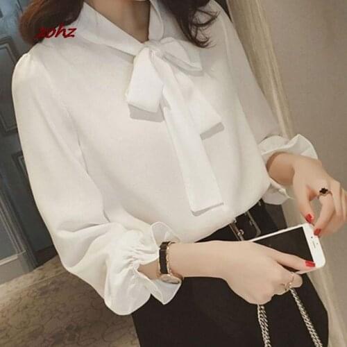 Блузки с бантом Zohz China At AliExpress