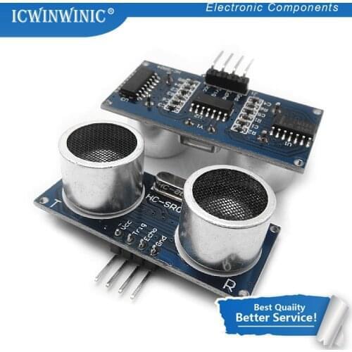 1piece Ultrasonic Module HC-SR04 Distance Measuring Transducer Sensor HC SR04 HCSR04 ultrasonic transducer sensor In Stock
