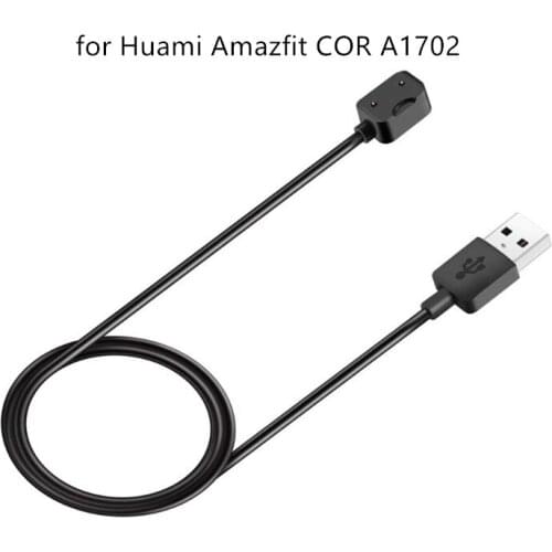 1m/3.3ft USB Fast Charging Data Cable Wire for Huami Amazfit COR A1702 Charging Base Desktop Charger Cradle Dock USB Data 100pcs