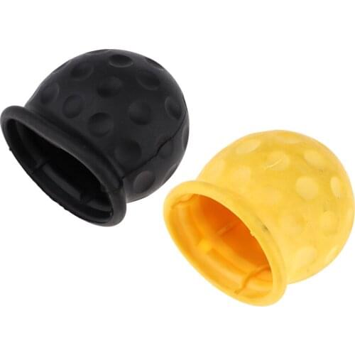 2pcs Tow Ball Bar Cap Covers Towing For Car Van Trailer Towball Protection