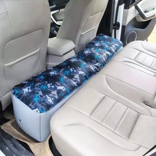 Car Travel Mattress Car Back Seat Gap Bed Pad Inflatable Air Mattress Self-driving Rear Seat Rest Air Bed Cushion Car Accessory