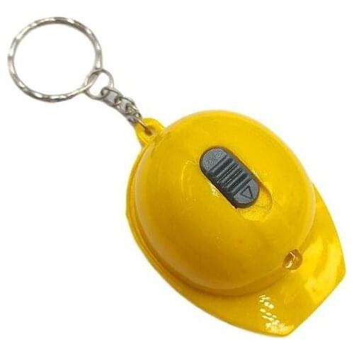 1pc Portable Simulation Helmet Beer Bottle Opener Creative Kitchen Tool Accessories LED Plastic Keychain Pendant Corkscrew