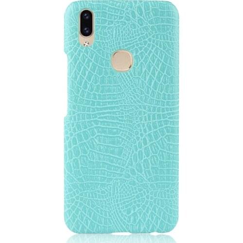 Case for VIVO Z3X ,Protective case, crocodile leather case, drop-proof Case Cover for VIVO Z3X