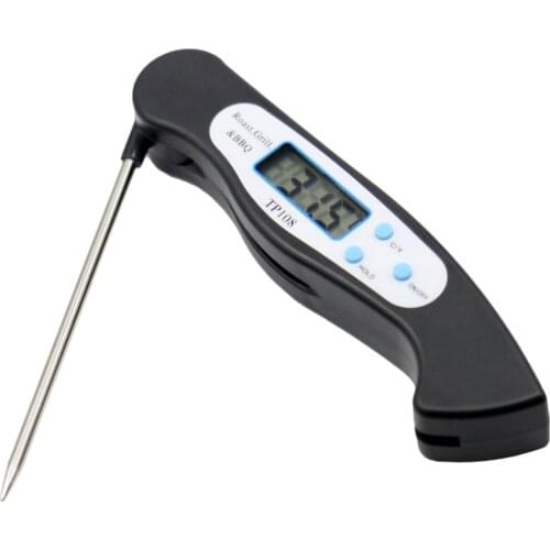 Electronic Folding Food Thermometer Digital Kitchen Food Cooking Baking Home Kitchen Tool Measuring Milk Frying Temperature