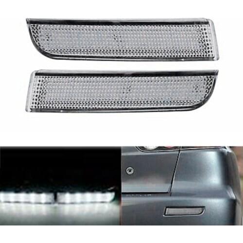 Car Rear Bumper Lights Rear Bumper Reflectors Rear Bumper Driving Brake Lights for Mitsubishi Lancer 2008 - 2014