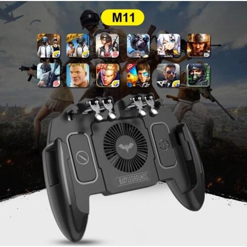 PUBG Moible Controller Gamepad Free Fire L1 R1 Triggers PUGB Mobile Game Pad Grip L1R1 Joystick for iPhone Android Phone Joystic