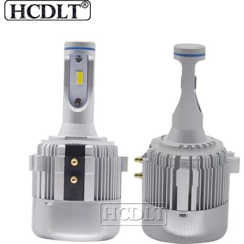 HCDLT Super Bright G2 LED Car Headlight H7 Low Beam LED Bulb 72W 6000K Cool White For VW Golf 6 Golf 7 MK6 MK7 LED Canbus Lamp