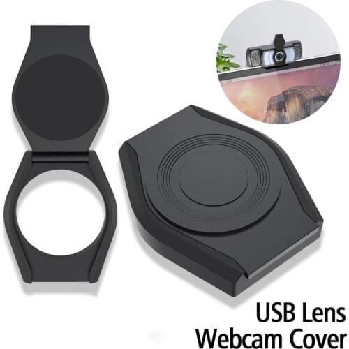 USB Webcam Cover for Laptops Privacy Shutter Lens Universal Antispy PC Computer Desktop Dustproof Privacy Shutter Len Cap