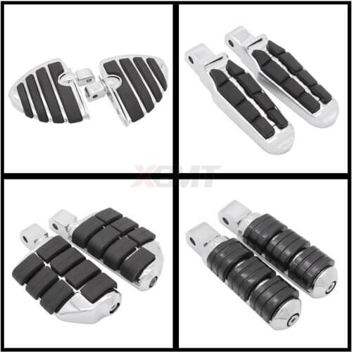 Motorcycle Rear Foot Pegs Footrests For Honda Shadow 750 1100 Spirit Phantom Aero Ace VT1300 Stateline VTX1300 VTX1800