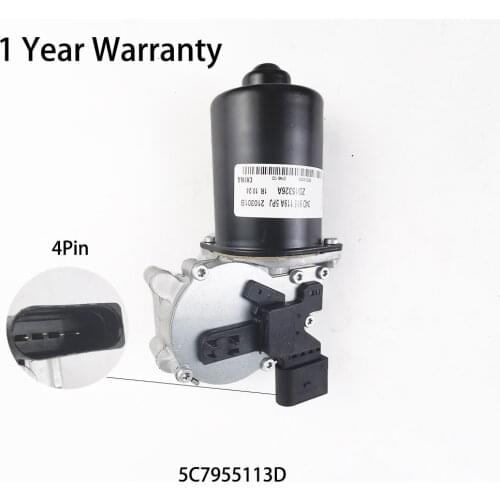 Windshield wiper motor 6R1955119A 5C7955113D 6R1955119A for VW JETTA