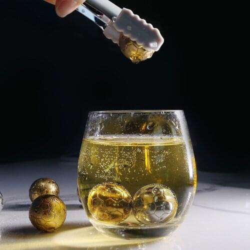 Stainless Steel Ice Hockey Football Suit Frozen Ice Repeatedly Use Barware Creative Products Cocktail Shaker Wine Accessories