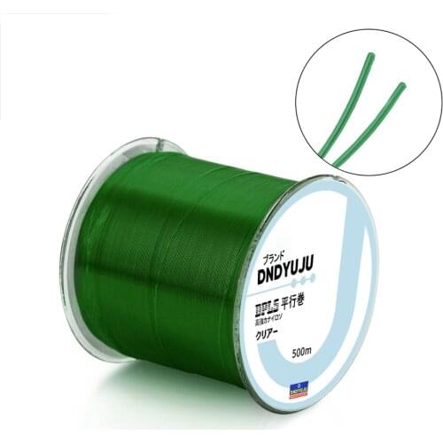 TIANNSII 500M Fishing Nylon Line Diameter 0.10mm To 0.47mm Japanese Durable Monofilament Rock Sea/Freshwater Fishing Line