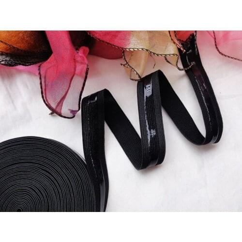 5meters 20mm width silicone elastic bands for sports wear diy garment belt accessories nonslip stretchy webbing high quality