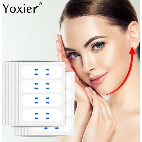 V-shaped Face Sticker Makeup Tape Invisible Breathable Waterproof Ultra-thin Tightening Lifting Shaping Chin Beauty Tools 40pcs