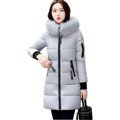 Women Winter Jacket Cotton Padded Hooded Warm Thicken Female Parka Mujer Outwear 2018 High Quality Women Coat Plus size 3XL Z9